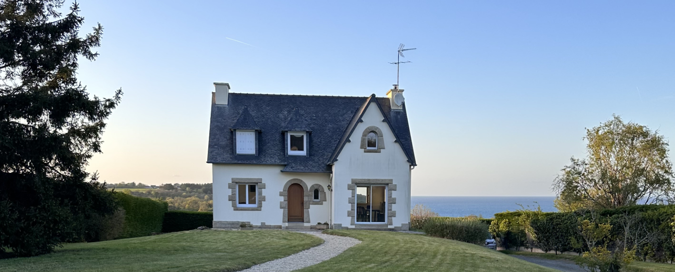 Gîte L’Escapade à Plérin – vue d’accueil