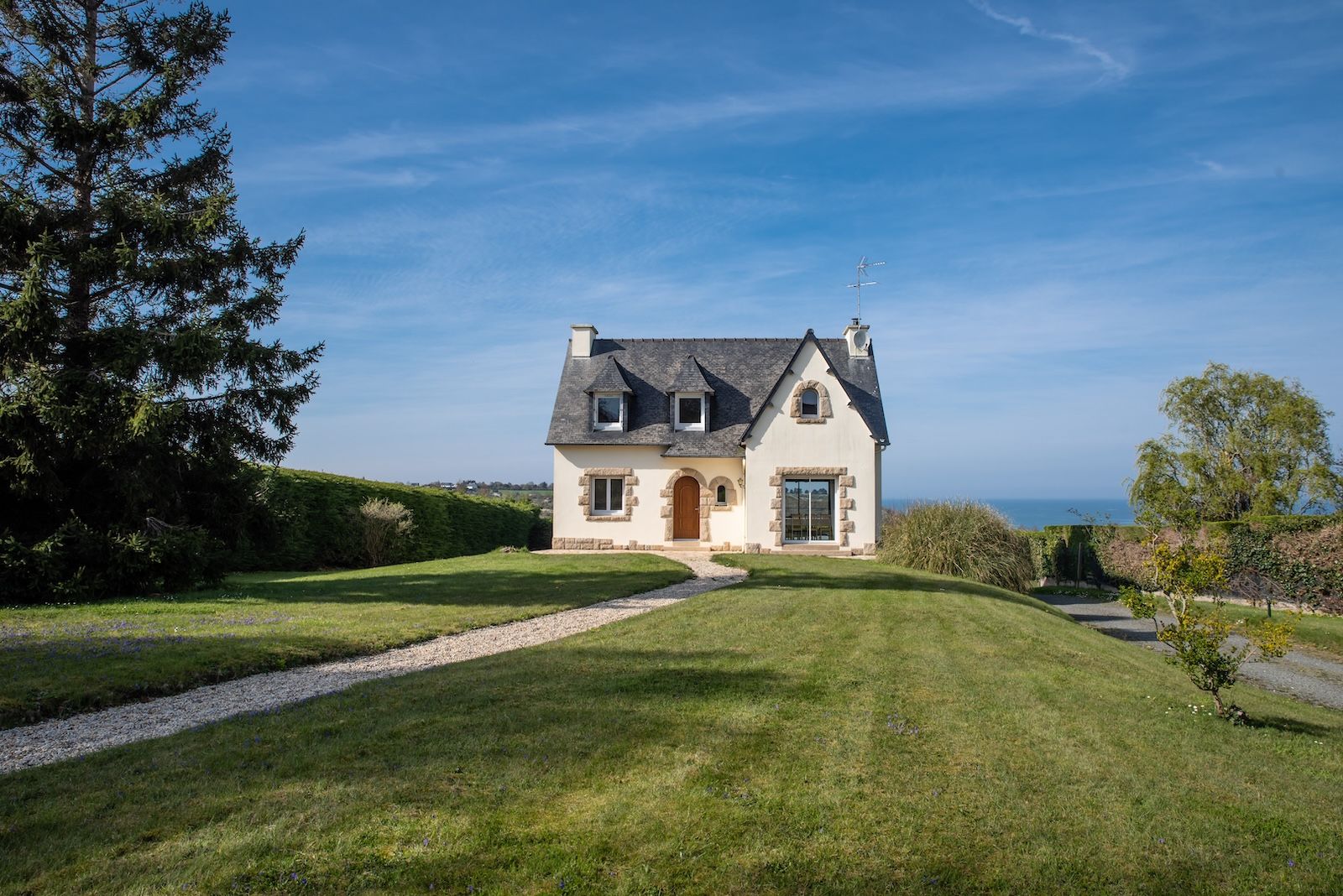 Gîte L’Escapade à Plérin – vue d’accueil